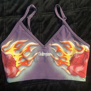 Civilregime Purple Flame Bra